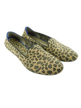 ROTHY'S Leopard Print Loafer Slipper Flats 11